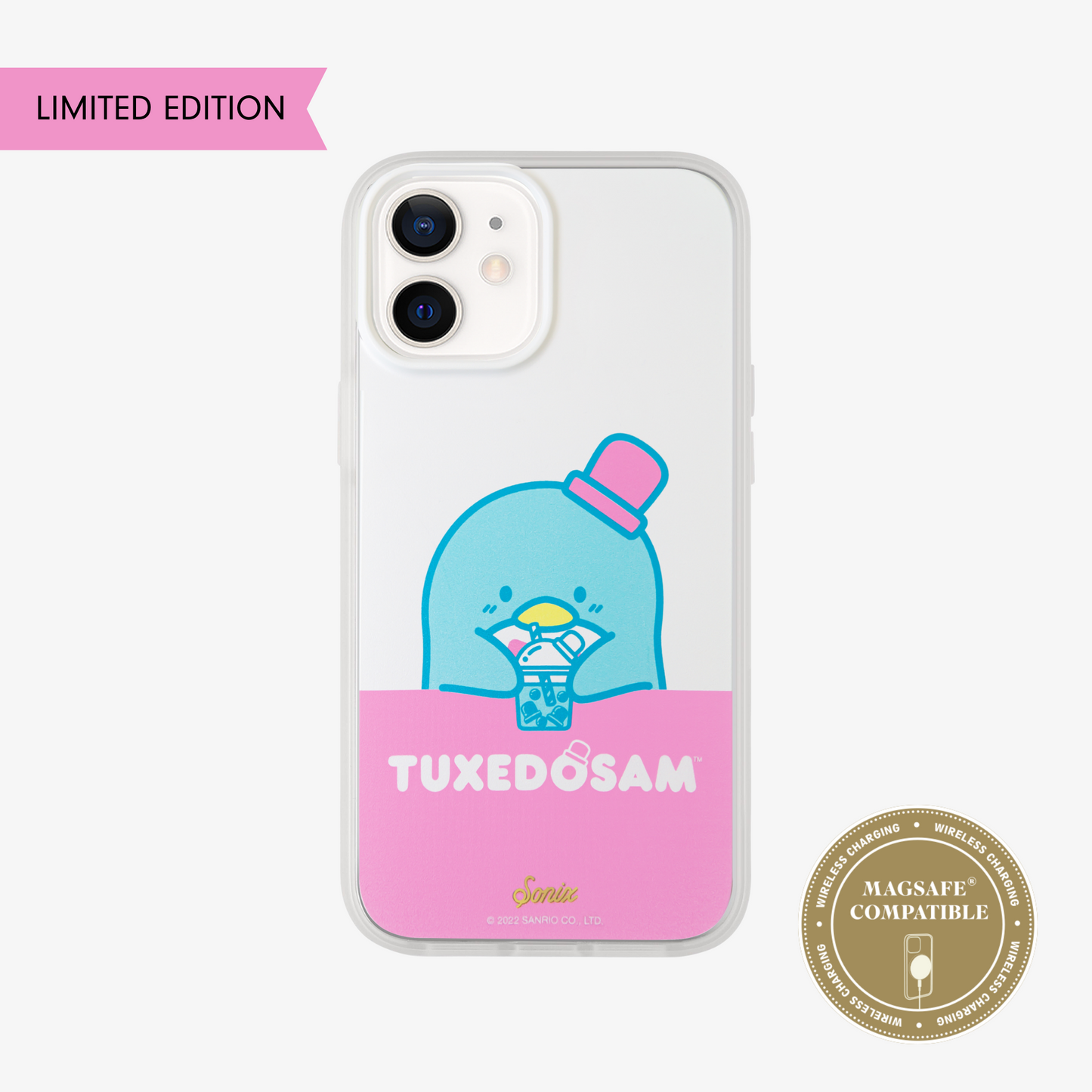 TuxedoSam™ Boba MagSafe® Compatible iPhone Case