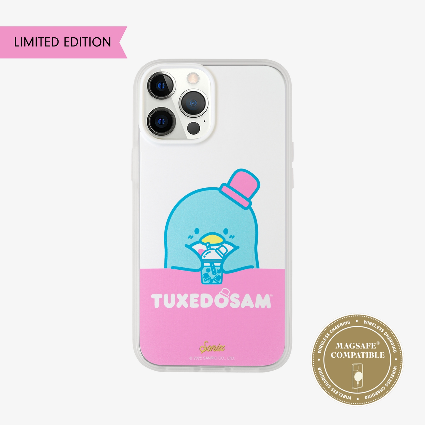 TuxedoSam™ Boba MagSafe® Compatible iPhone Case
