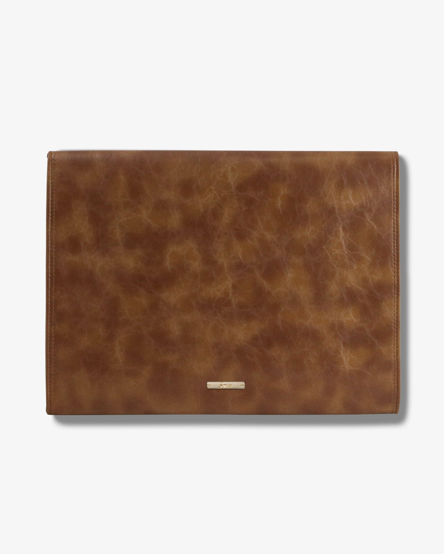 15" Laptop Clutch- Brandy