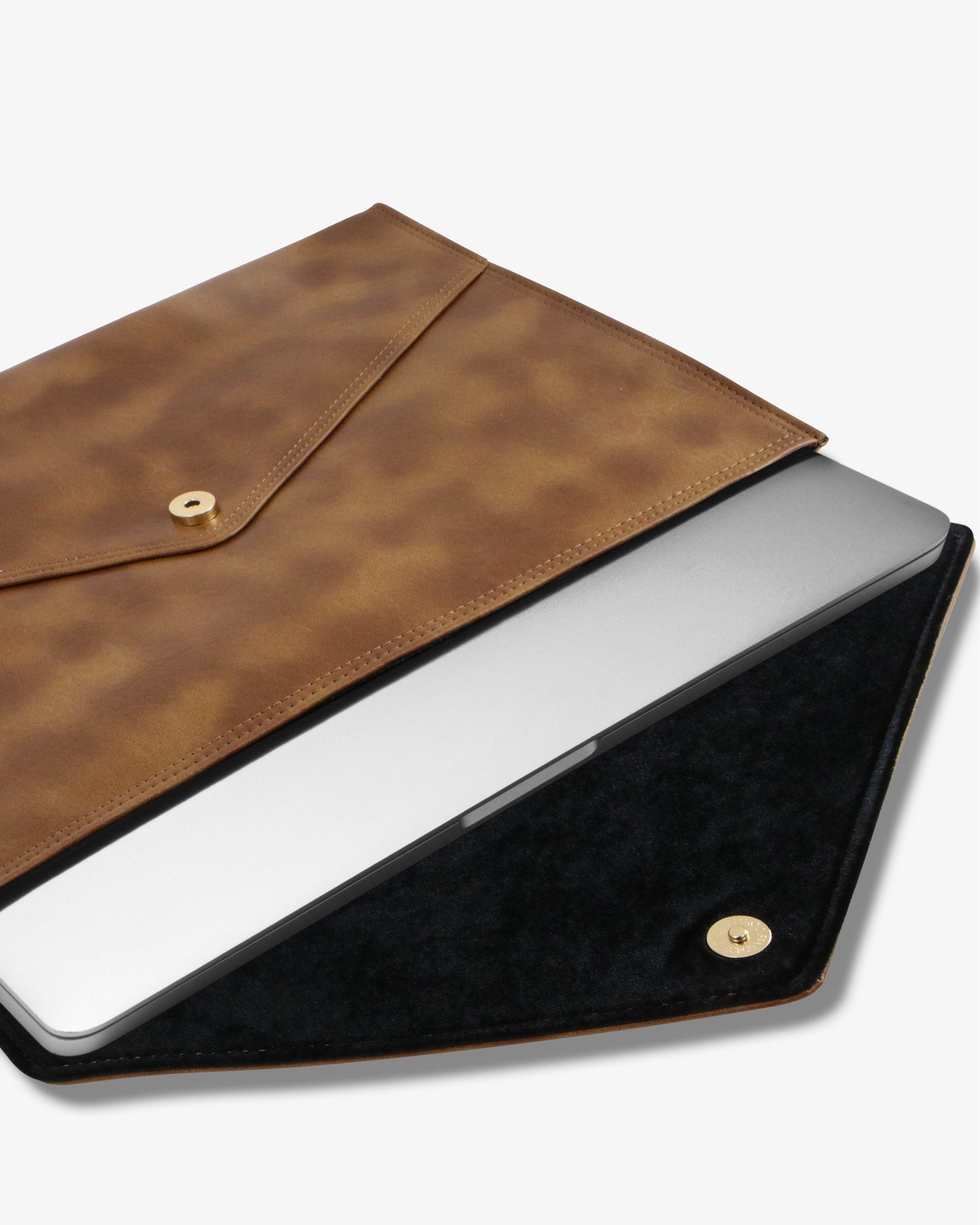 15" Laptop Clutch- Brandy