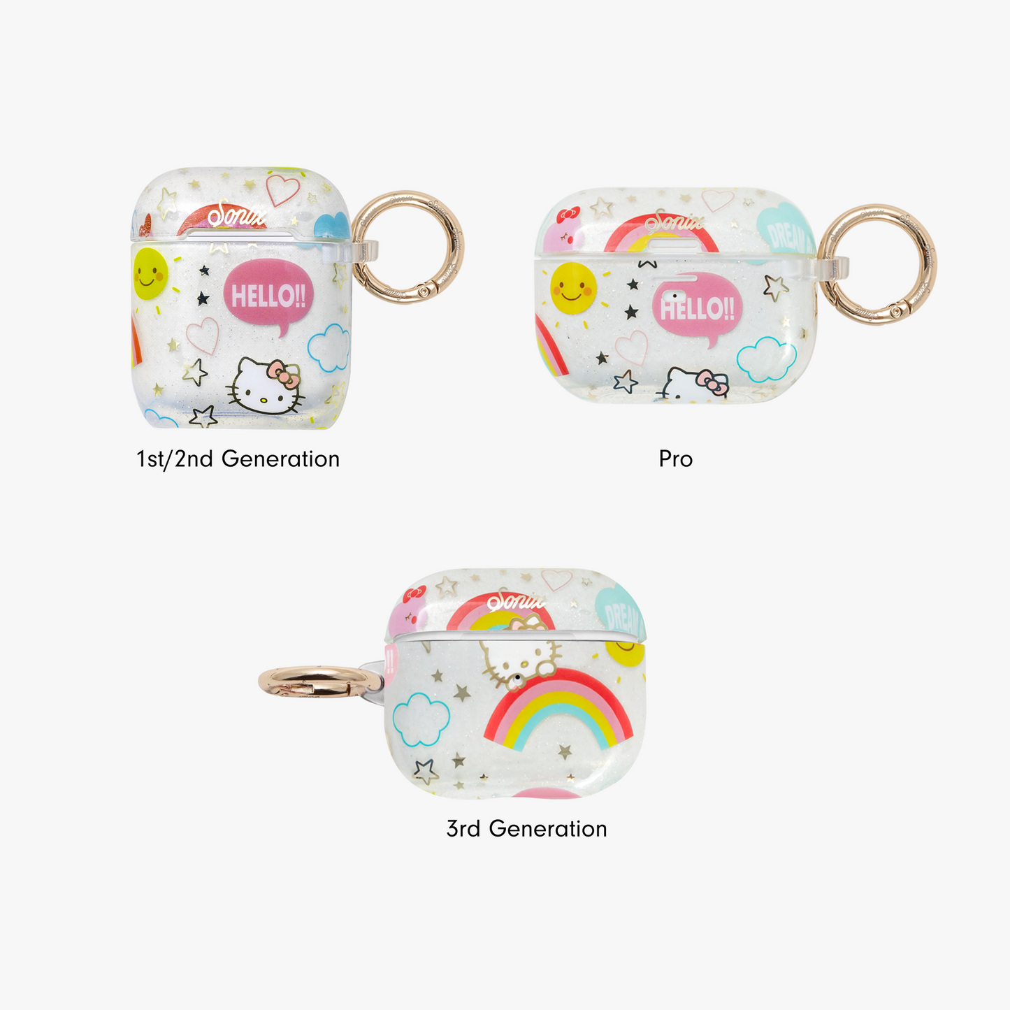 Cosmic Hello Kitty AirPods Case