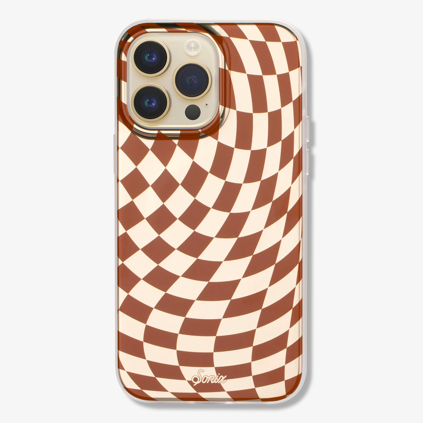 Checkmate Gold/Brown Magsafe® Compatible iPhone Case