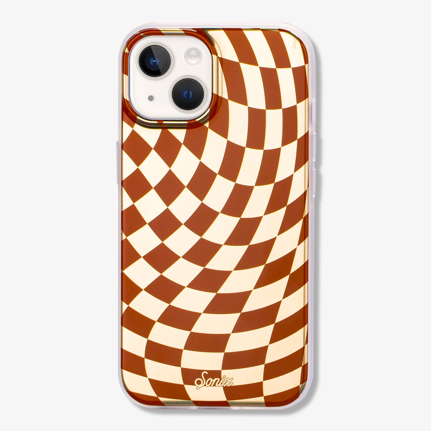 Checkmate Gold/Brown Magsafe® Compatible iPhone Case