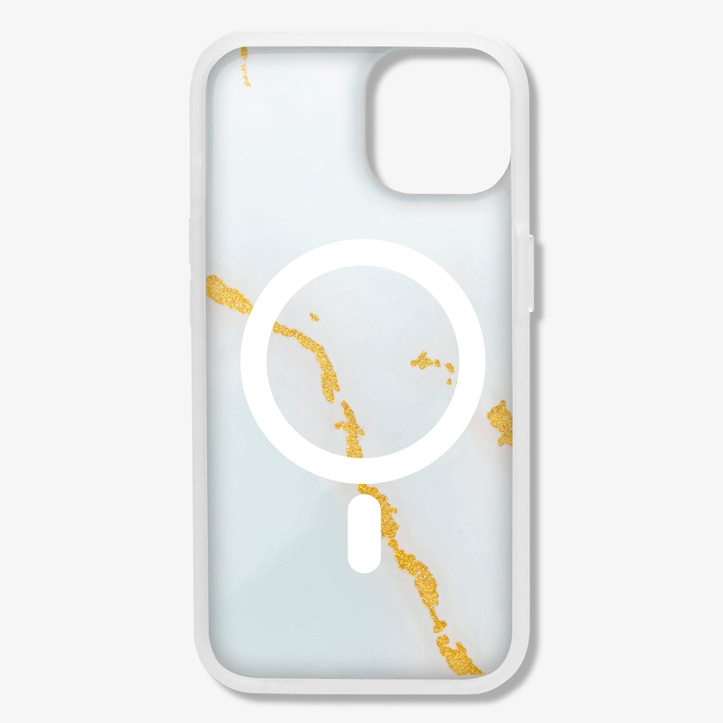 Ice Blue Marble MagSafe® Compatible iPhone Case