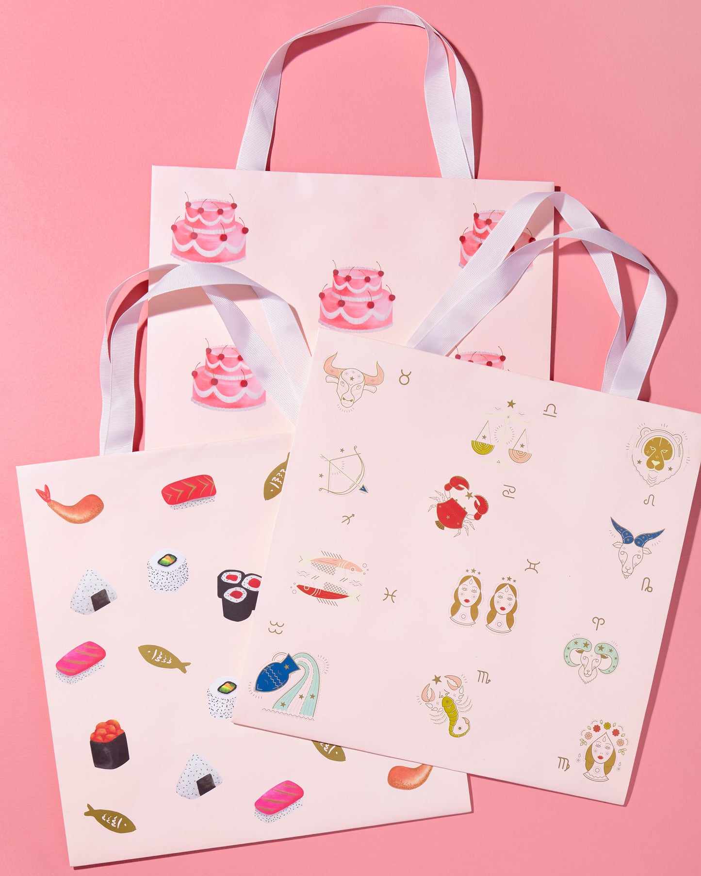 Large Gift Bag - Fancy Cake