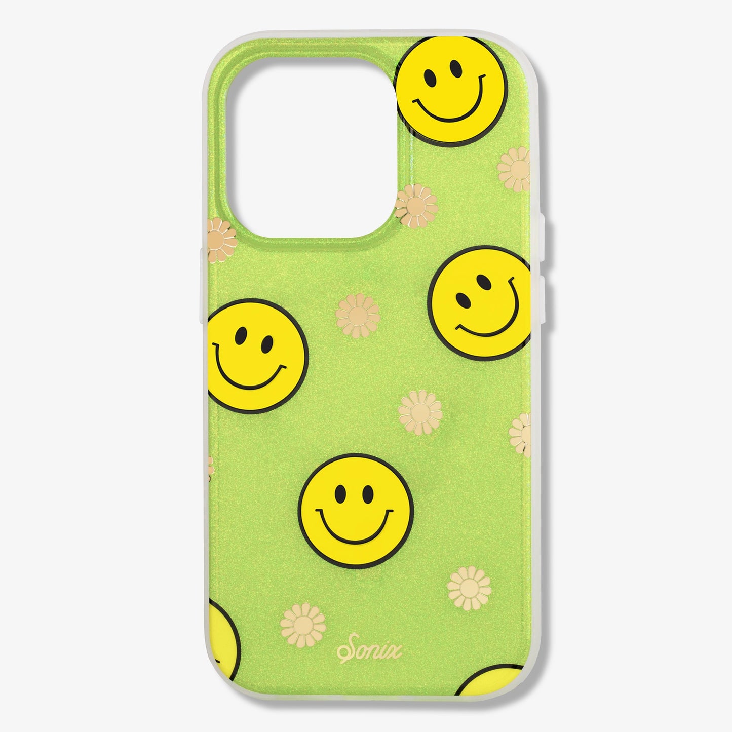 Neon Smiley Yellow Magsafe® Compatible iPhone Case