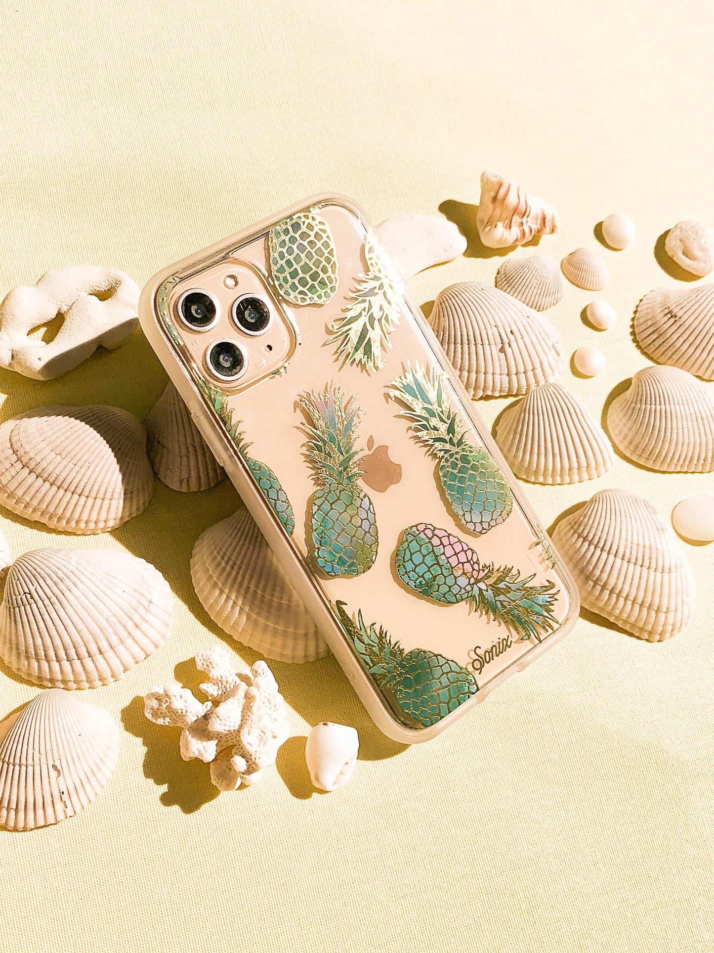 Liana Teal iPhone Case