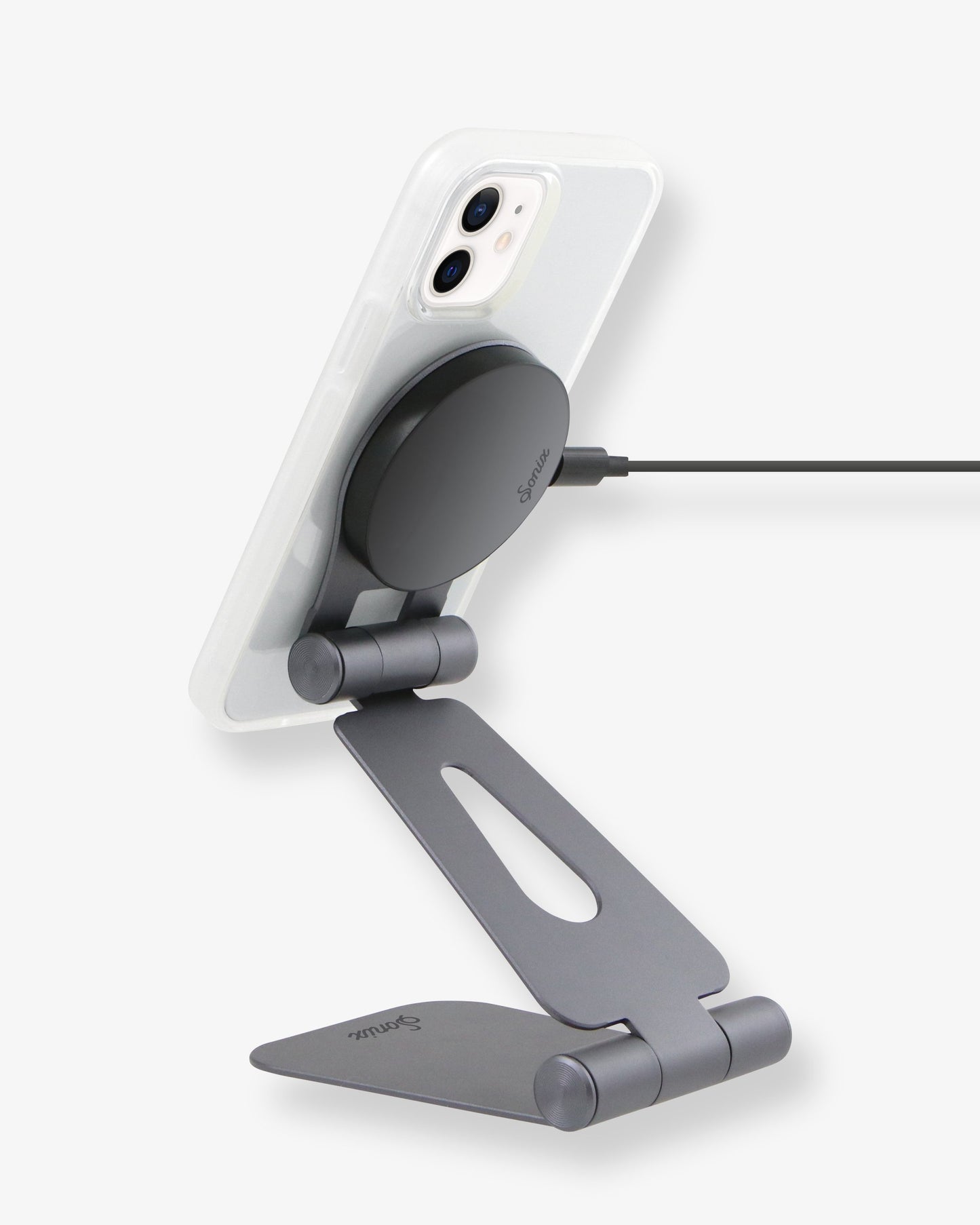 Pedestal, Magnetic Phone Stand - Graphite