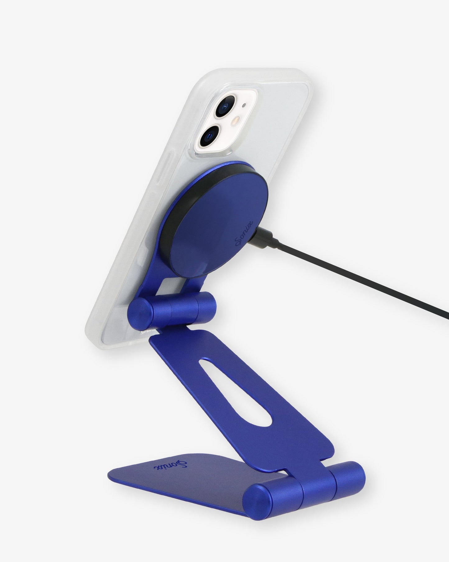 Pedestal, Magnetic Phone Stand - Pacific Blue