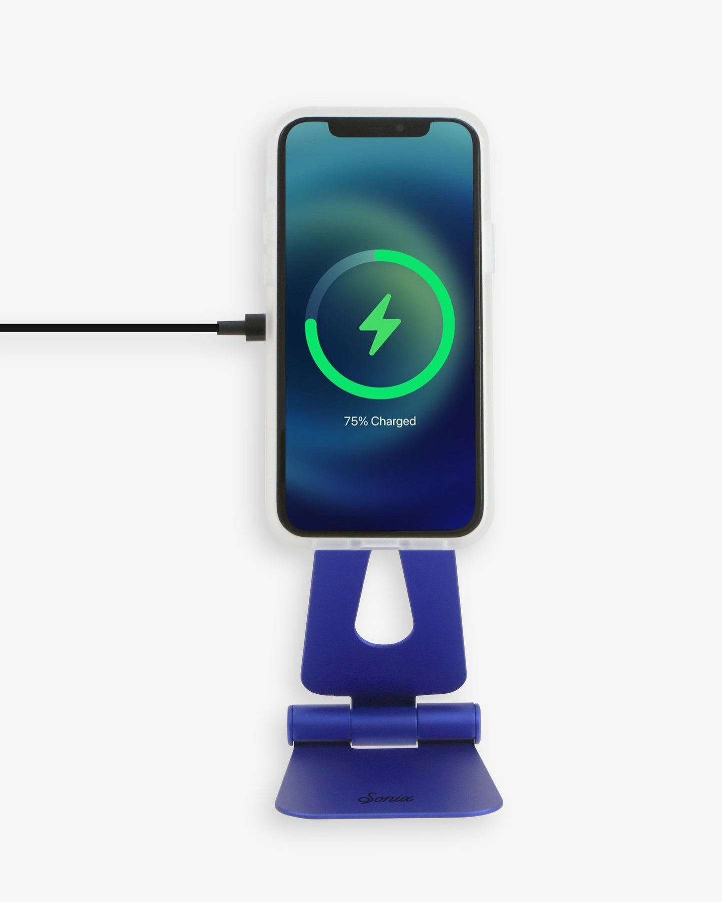 Pedestal, Magnetic Phone Stand - Pacific Blue