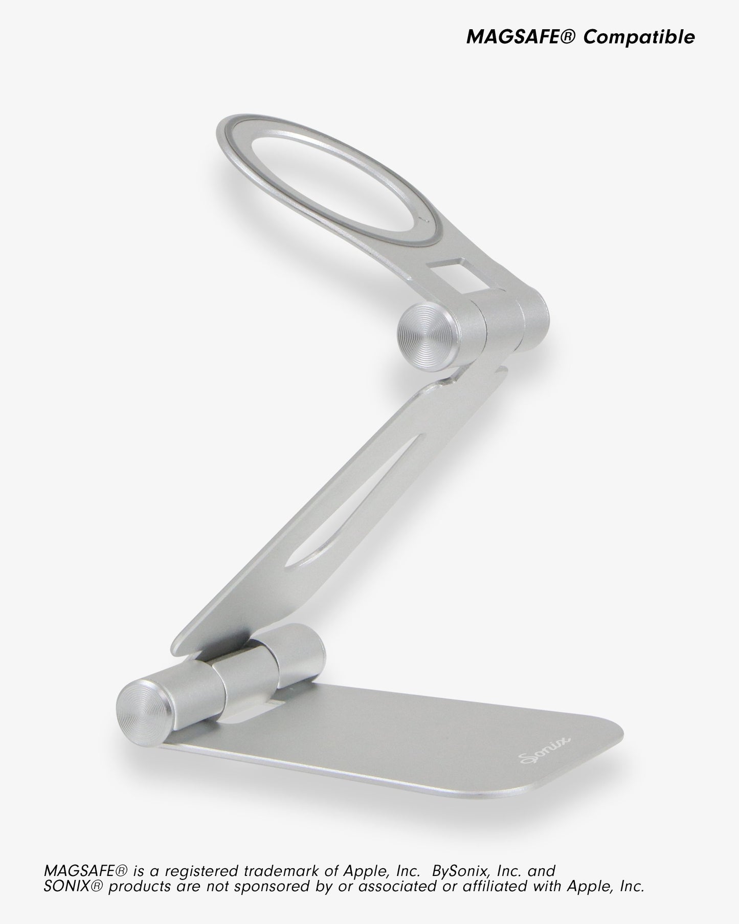Pedestal, Magnetic Phone Stand - Silver