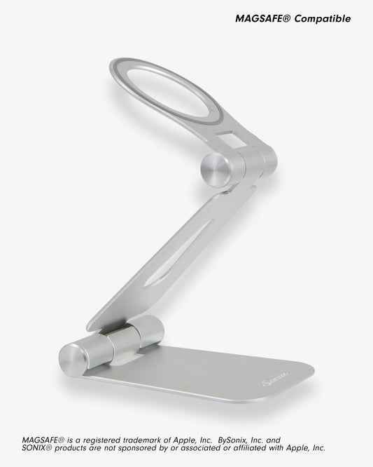 Pedestal, Magnetic Phone Stand - Silver