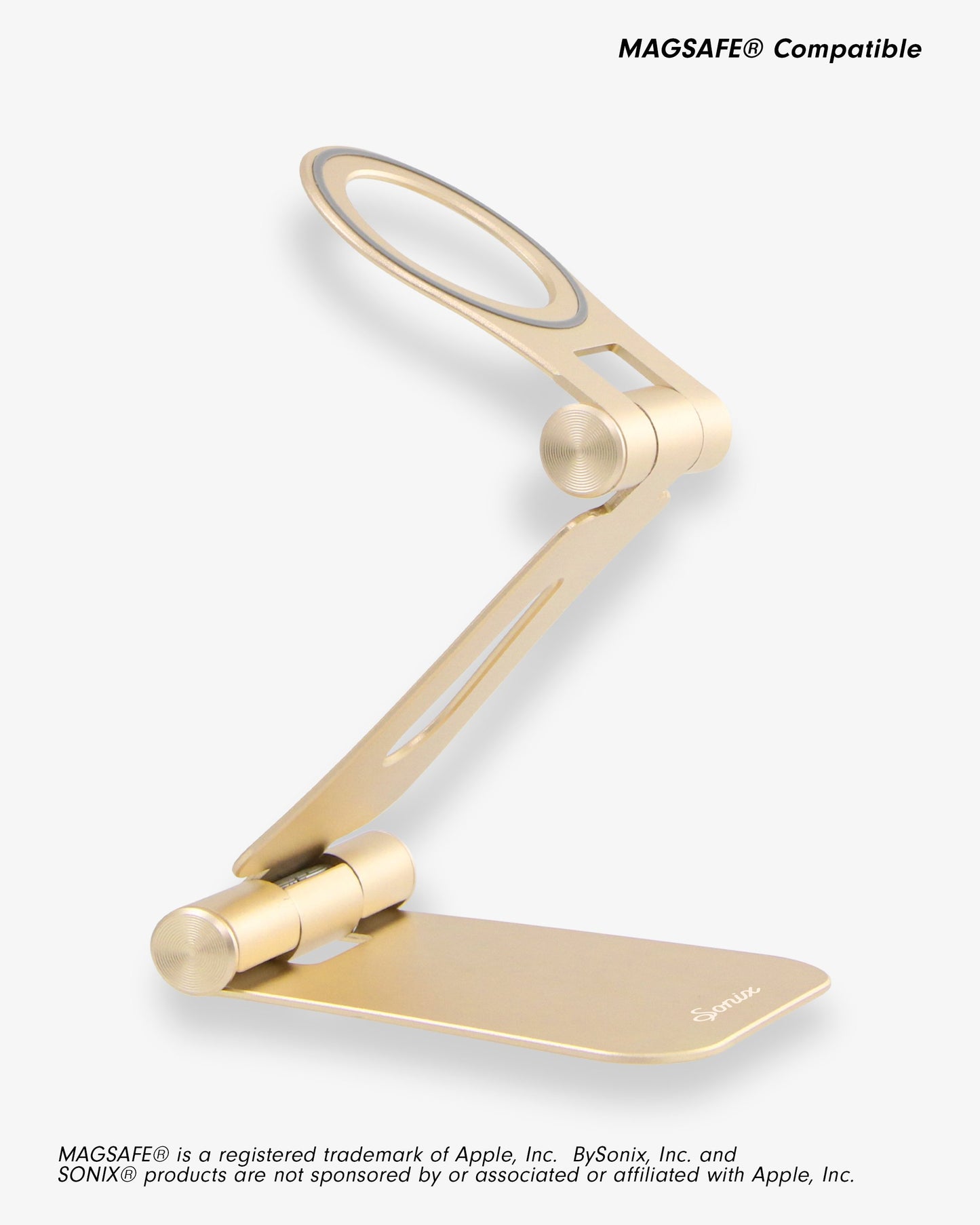 Pedestal, Magnetic Phone Stand - Gold
