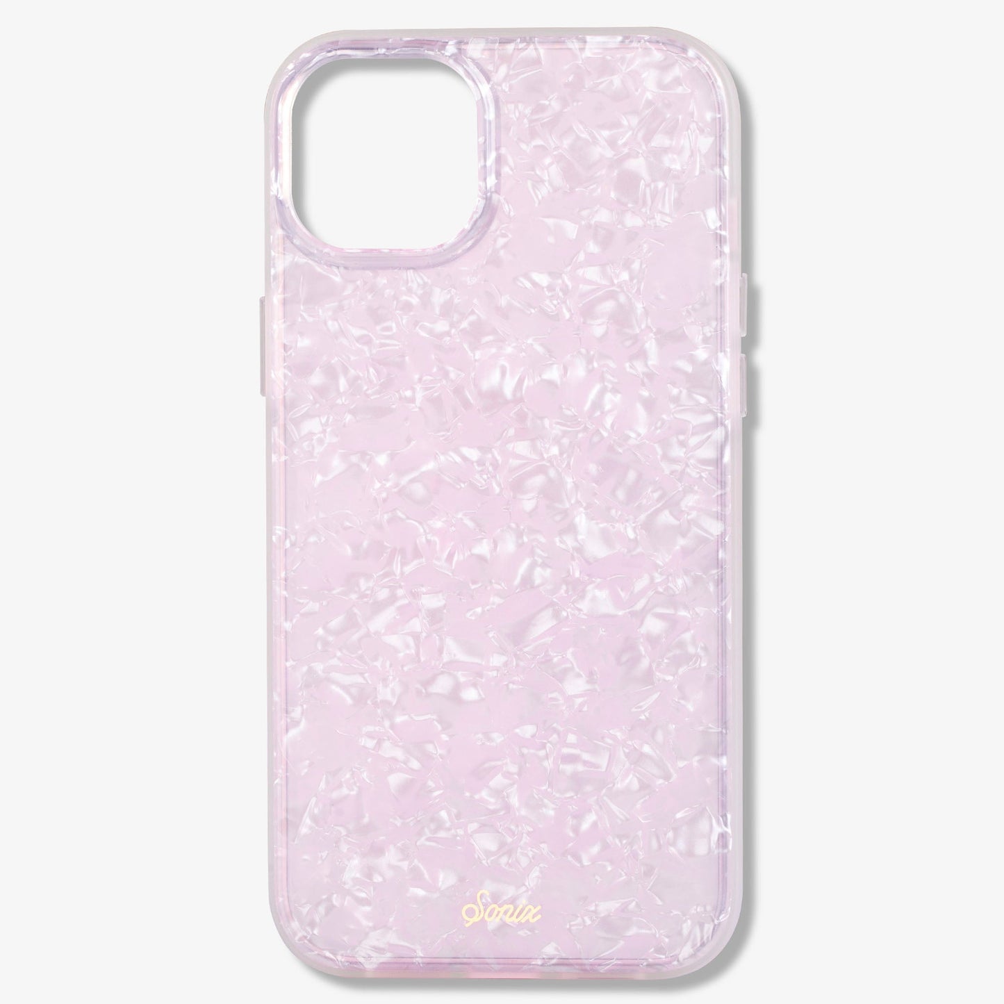 Pink Pearl Tort iPhone Case