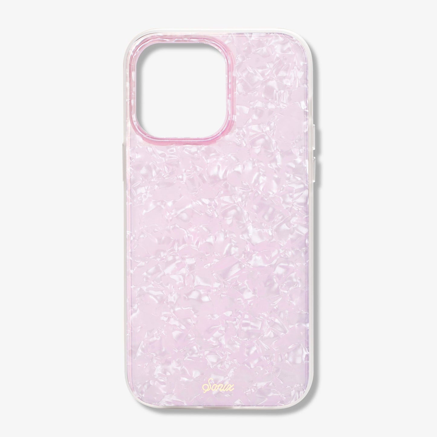 Pink Pearl Tort iPhone Case