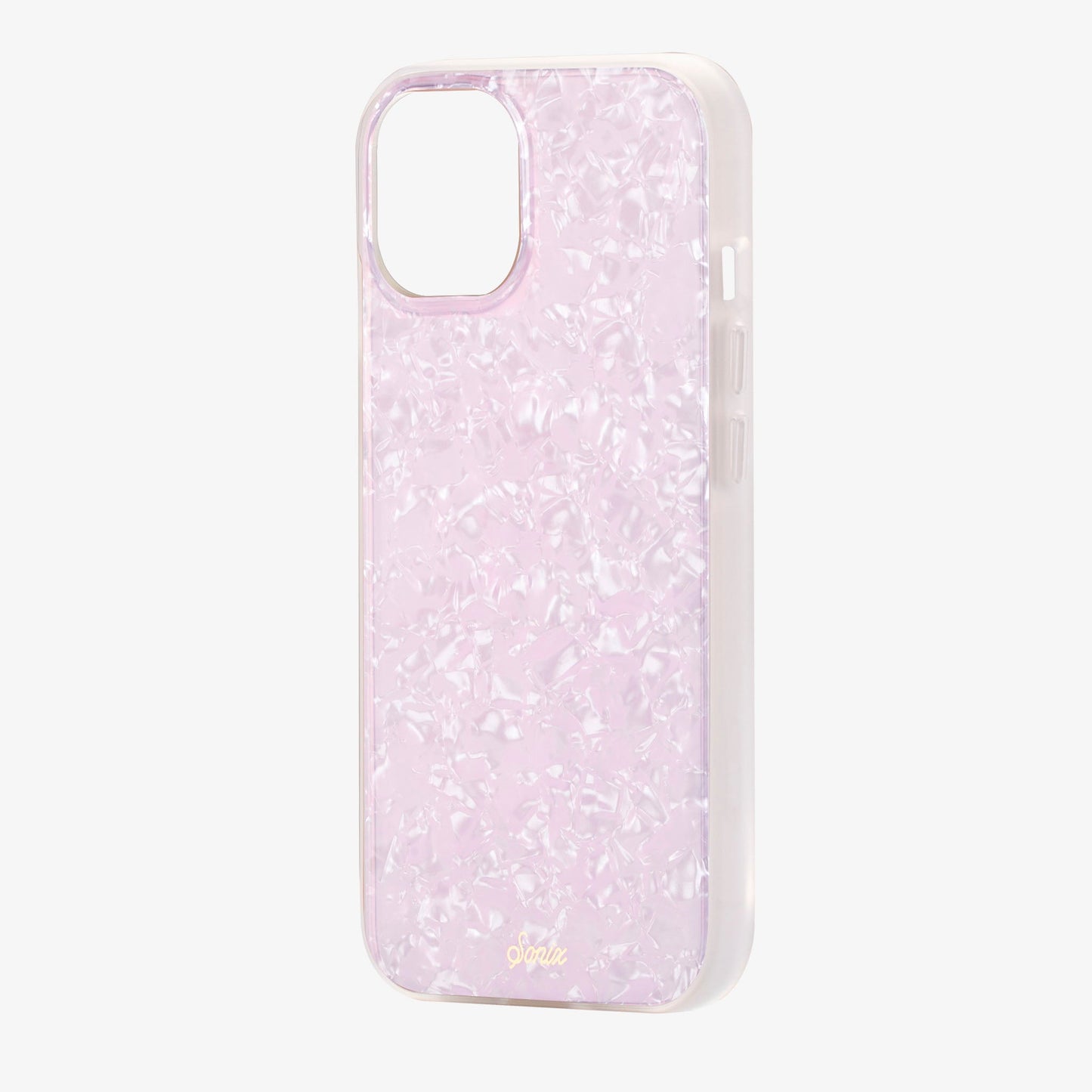 Pink Pearl Tort iPhone Case