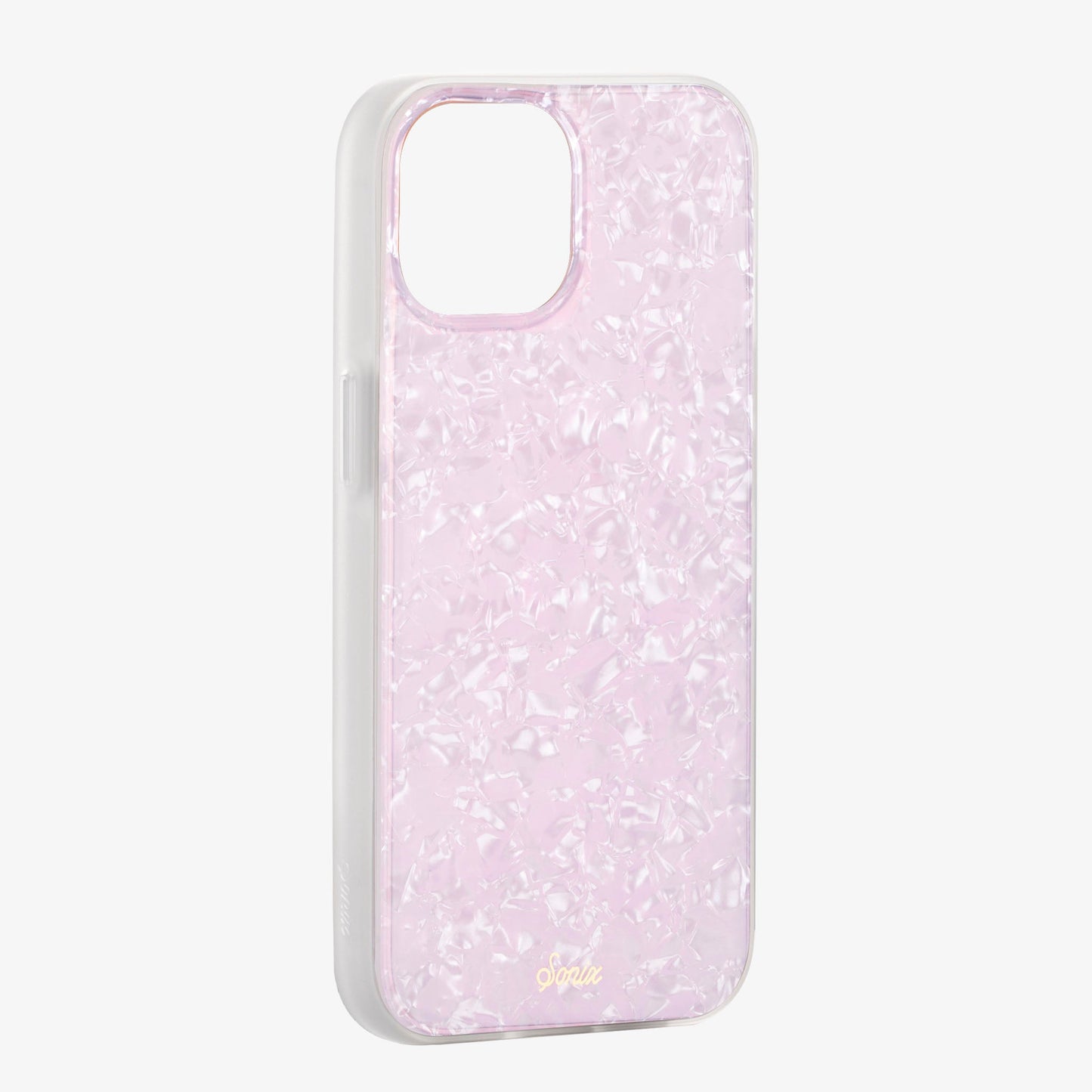 Pink Pearl Tort iPhone Case