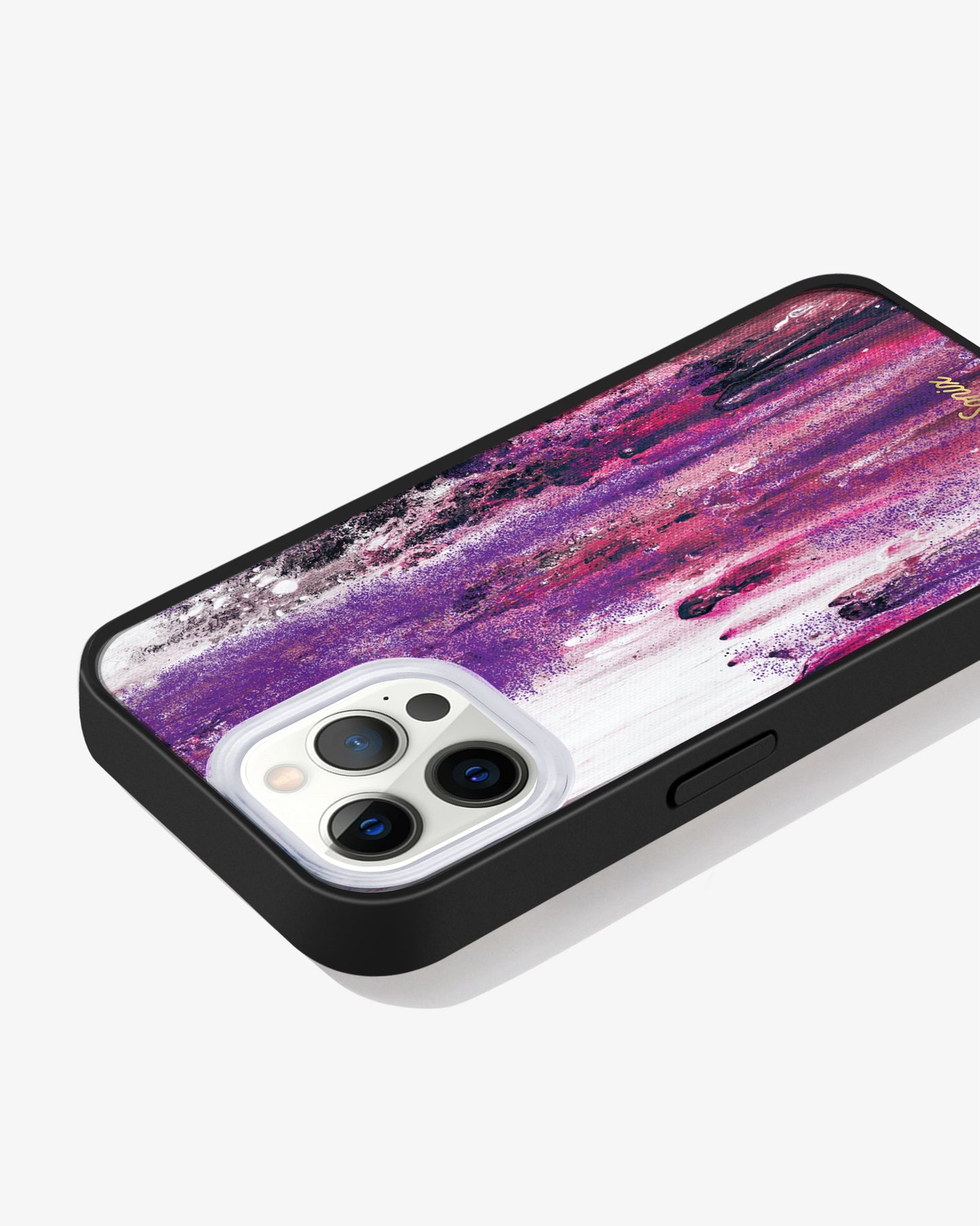 Purple Rain MagSafe® Compatible iPhone Case