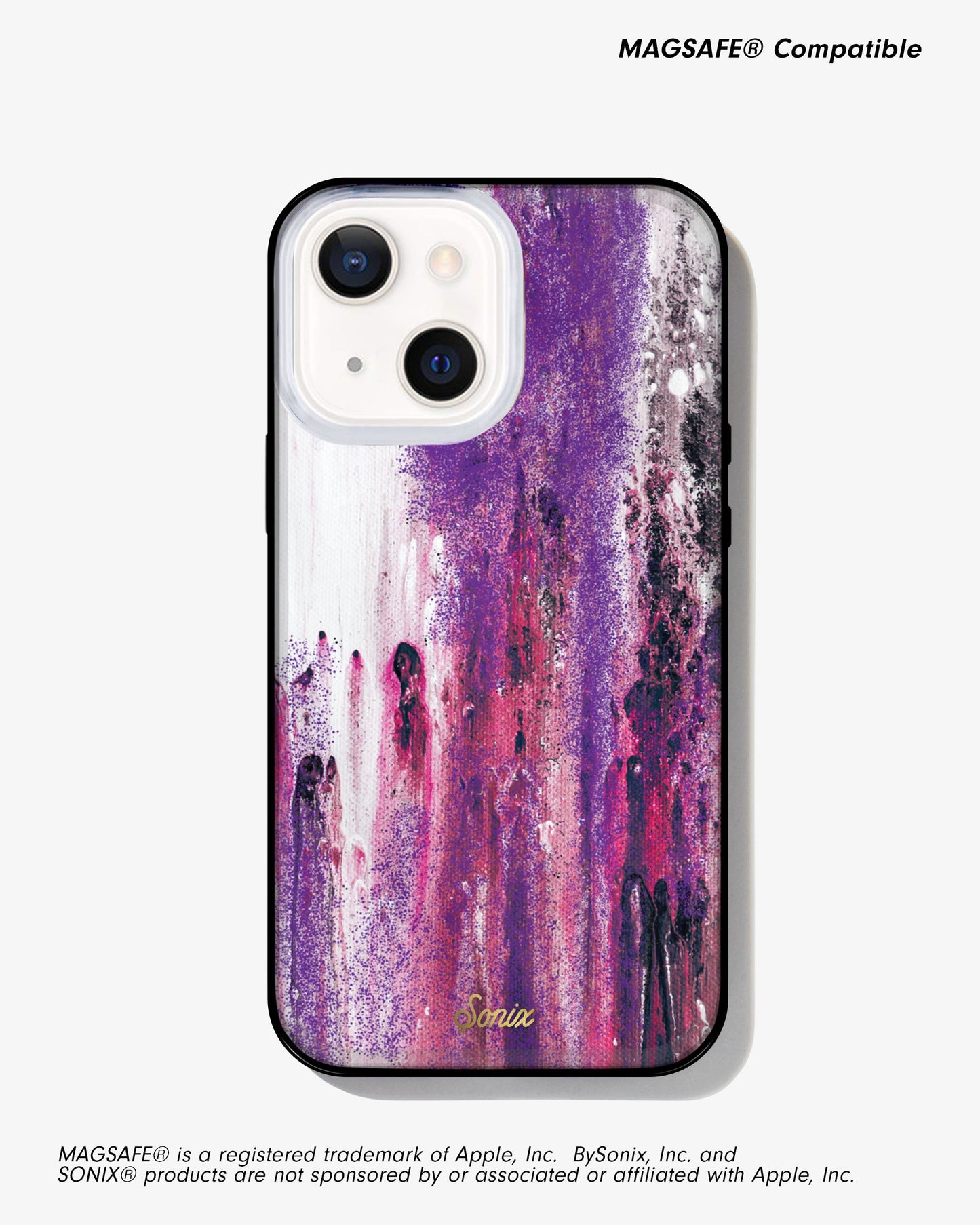 Purple Rain MagSafe® Compatible iPhone Case