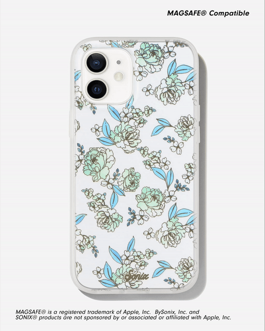 Floral Fantasy Chalk MagSafe® Compatible iPhone Case