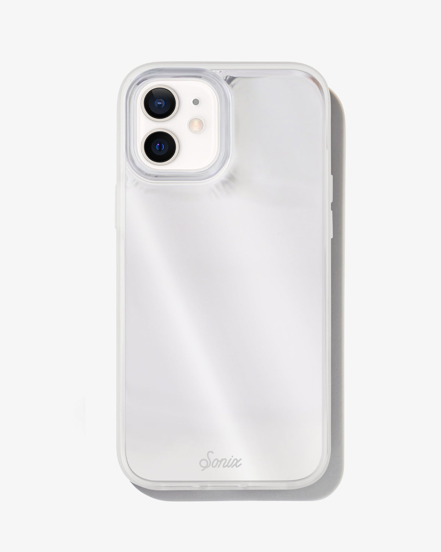 Silver Chrome iPhone Case