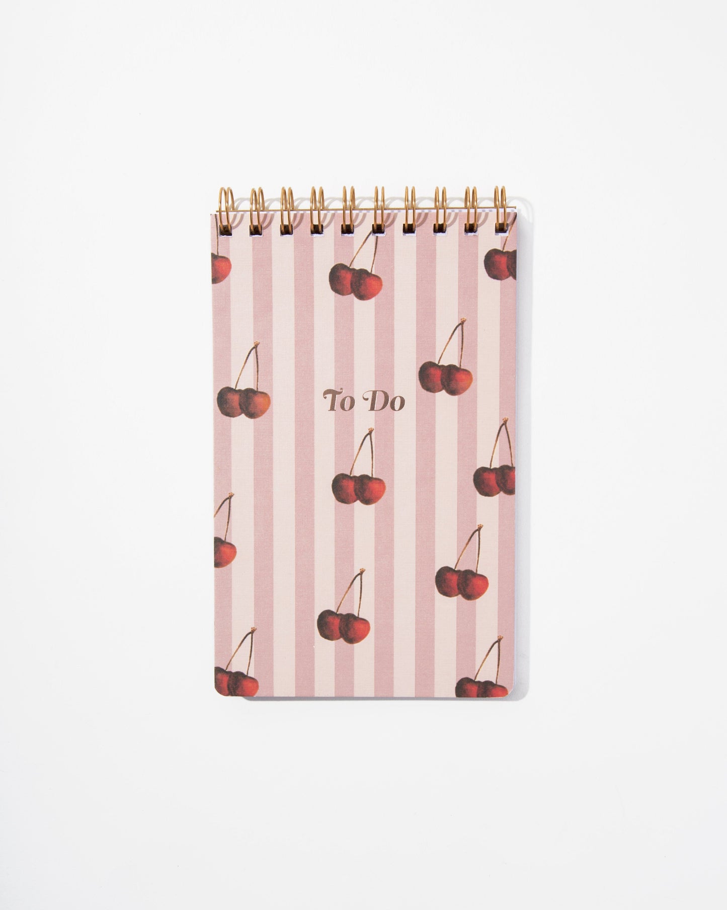 Stationery - To Do Pad - Cherry Stripe