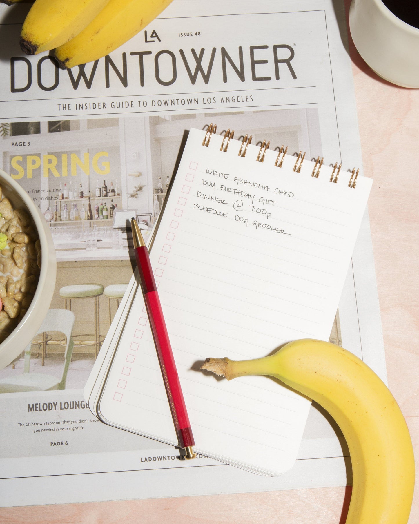 Stationery - To Do Pad - Lemon Zest