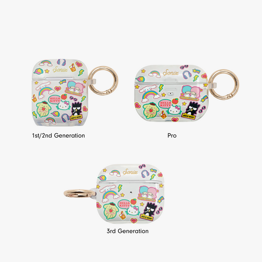 Hello Kitty & Friends Stickers AirPods Case
