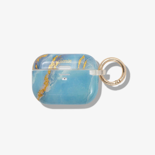 Ice Blue Marble AirPods Case