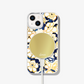 Blue Petal MagSafe® Compatible iPhone Case