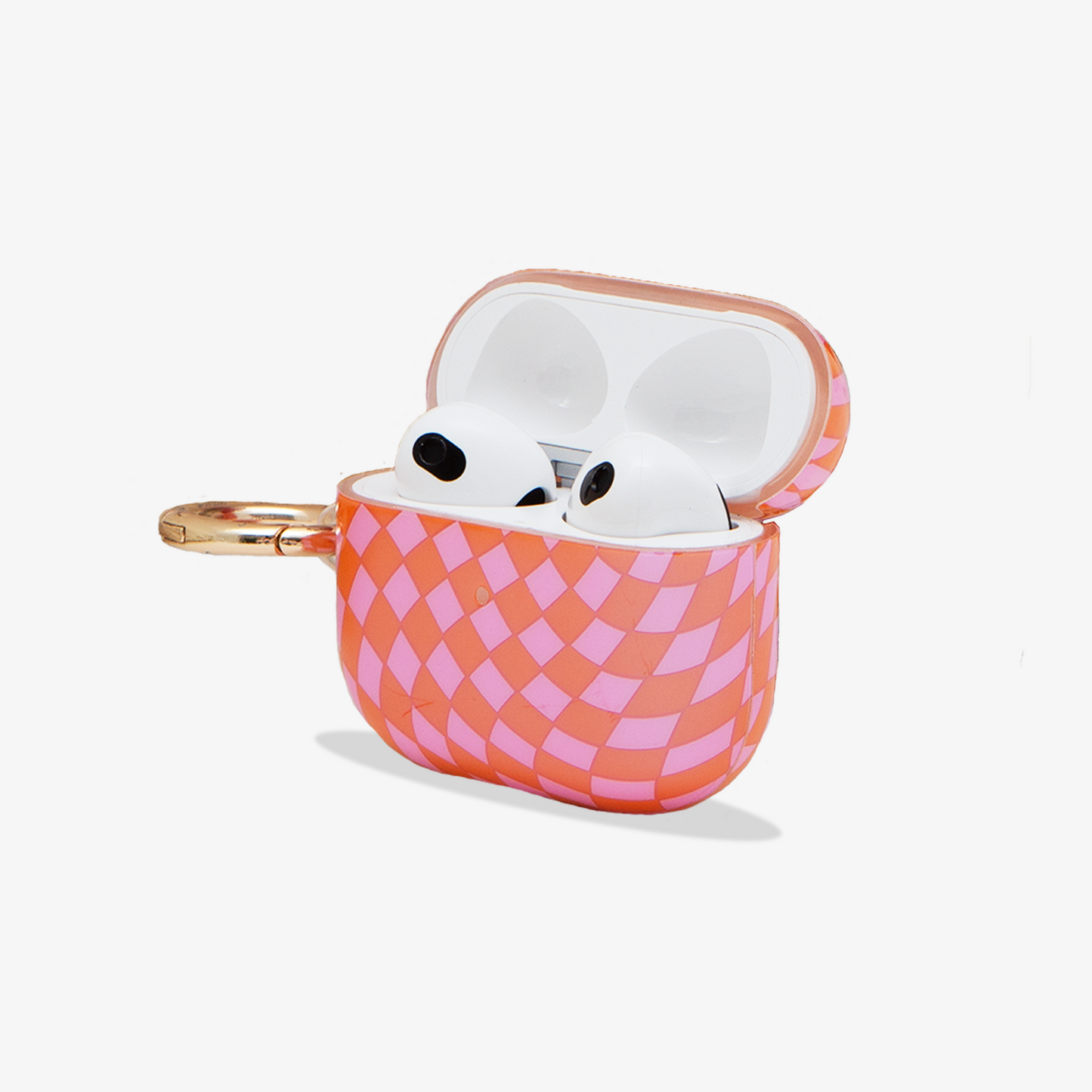 Checkmate Pink/Orange AirPods Case