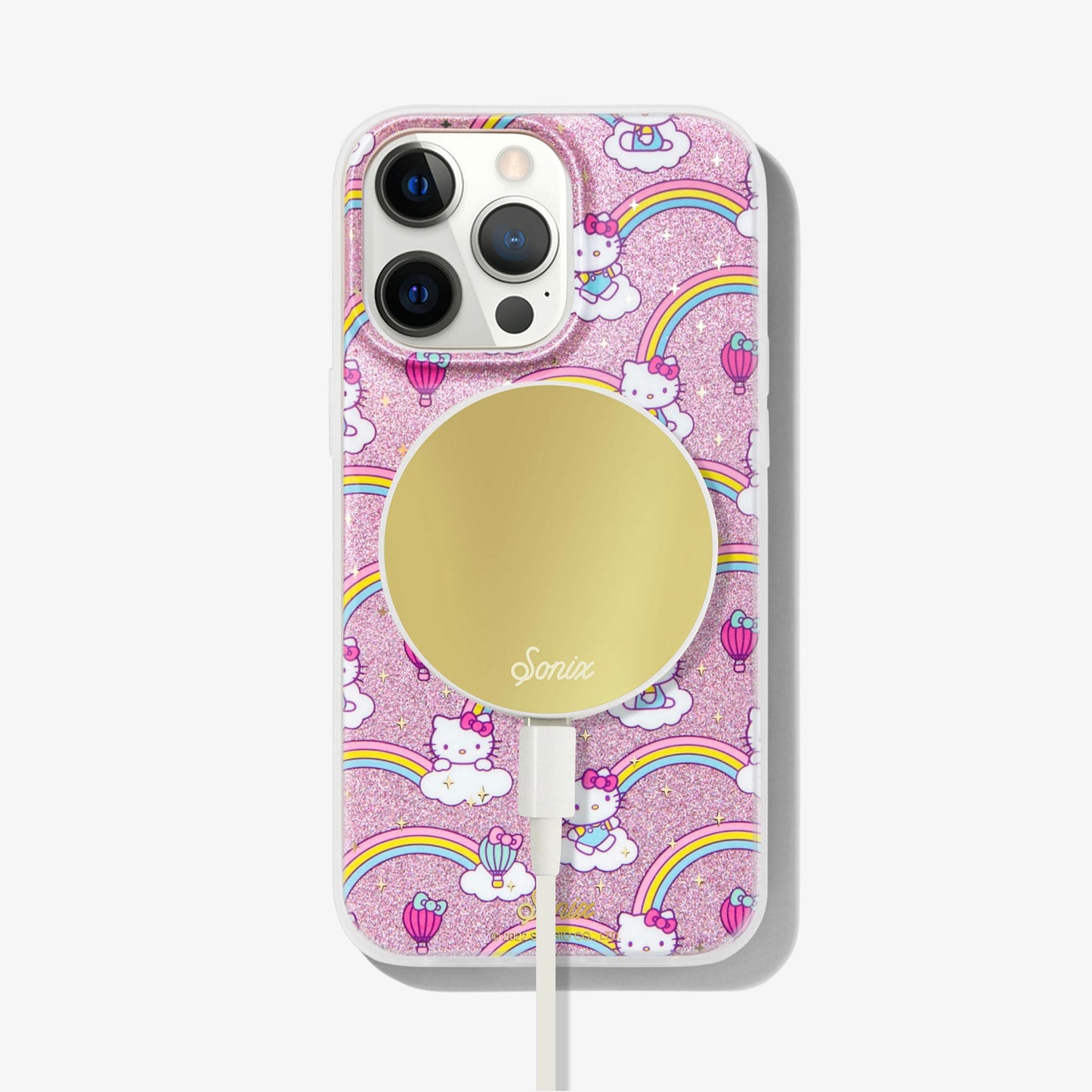 Rainbow Hello Kitty® MagSafe® Compatible iPhone Case