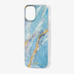 Ice Blue Marble MagSafe® Compatible iPhone Case