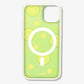 Neon Smiley Yellow Magsafe® Compatible iPhone Case