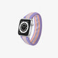 Knit Apple Watch Band - Purple + Lavender Stripe