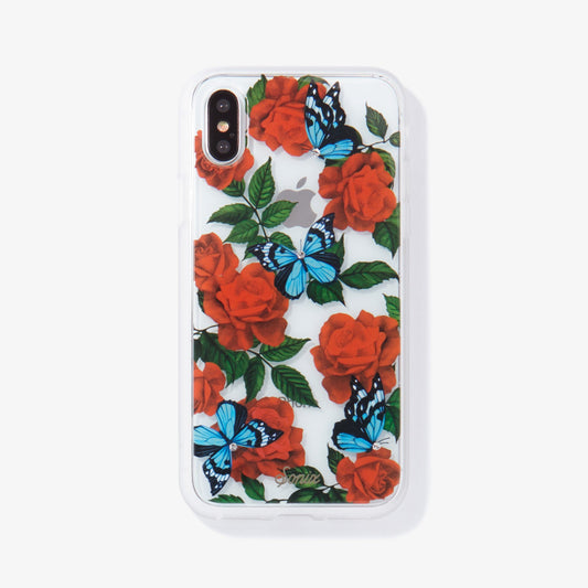Rhinestone Butterfly Garden iPhone XS Max Case