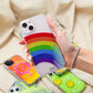 Rainbow Rhinestone Magsafe® Compatible iPhone Case