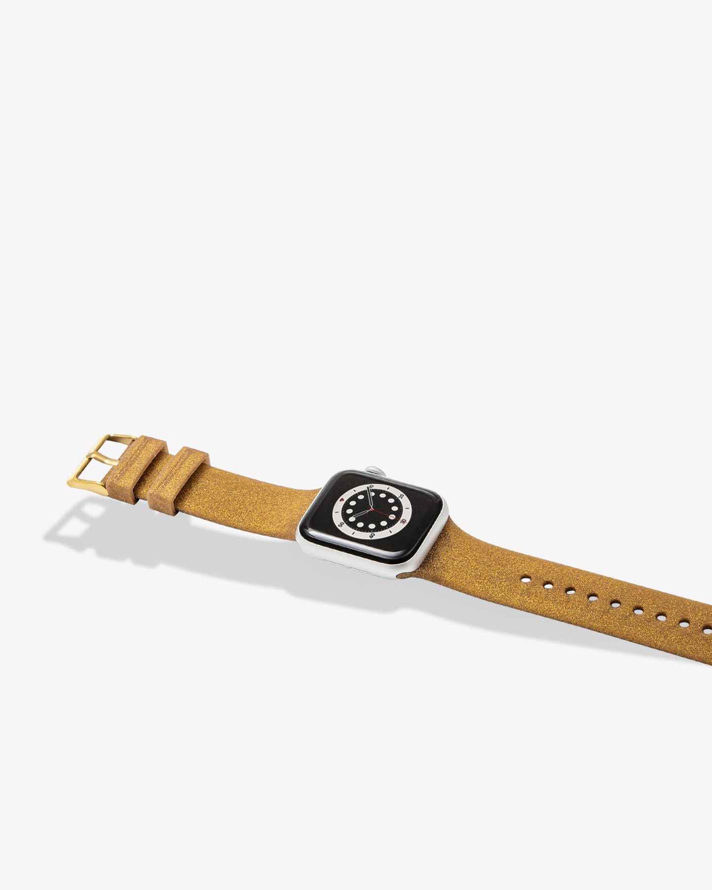[SALE] Silicone Apple Watch Band - Gold Glitter
