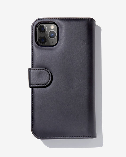 Detachable Wallet Black iPhone Case