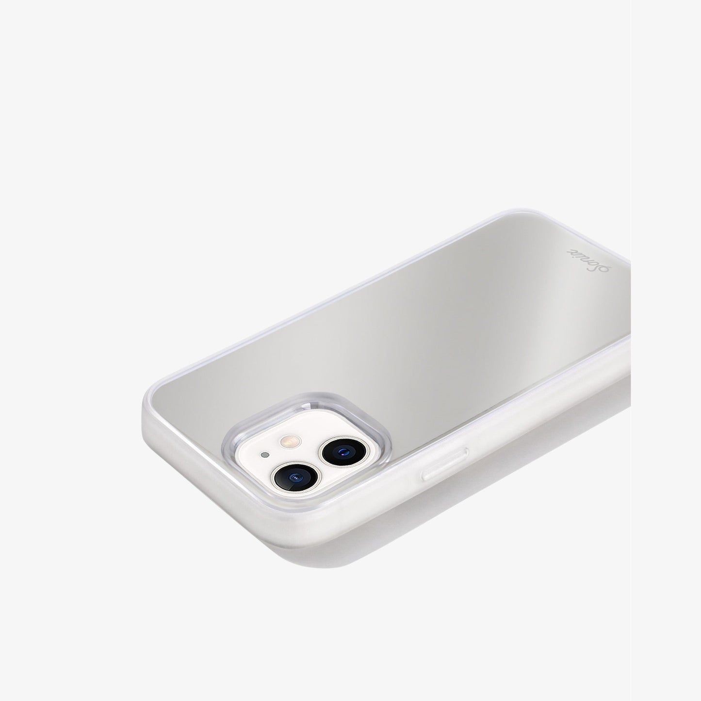 Silver Chrome iPhone 12 Mini Case