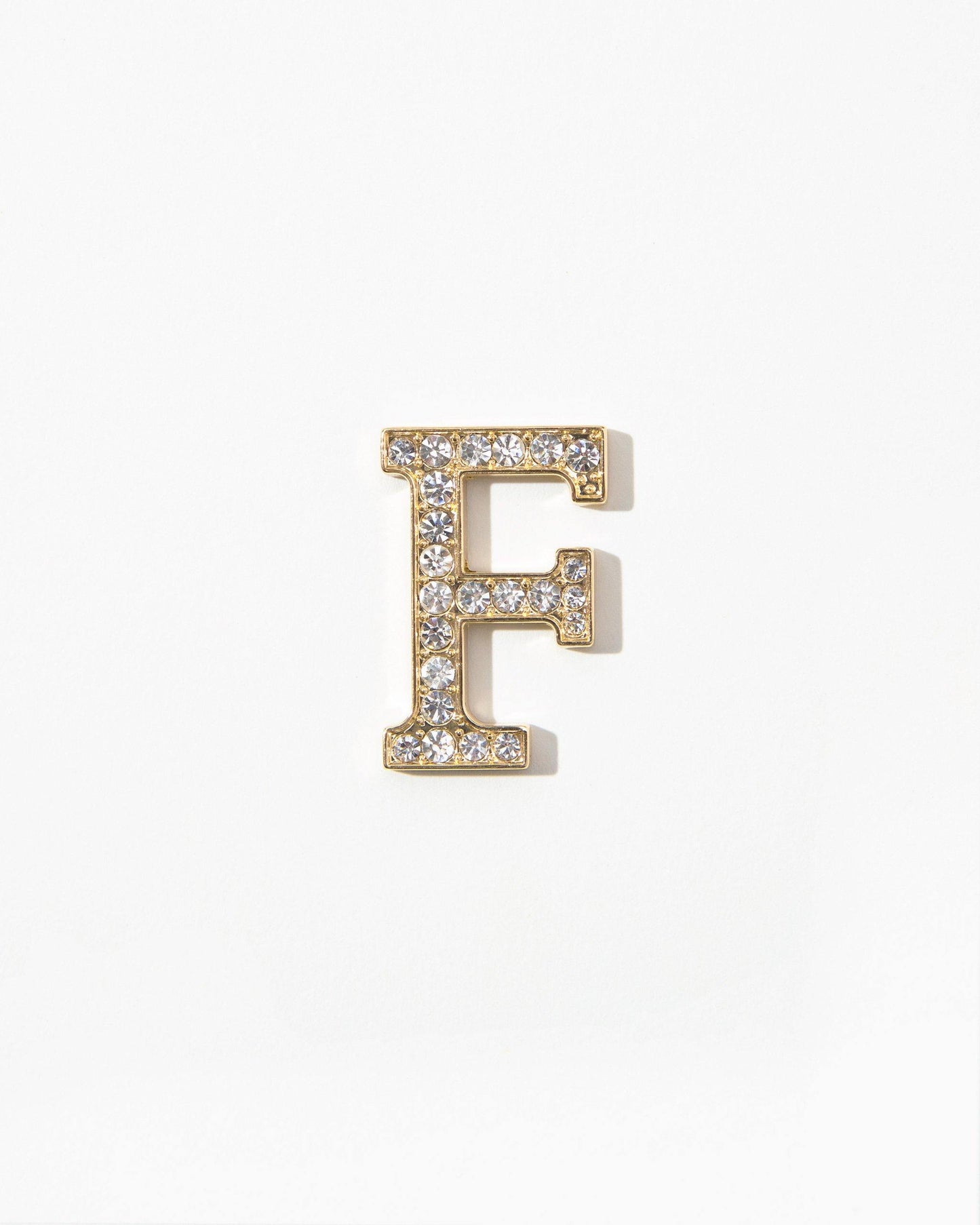 Tech Accessories - Crystal Embellished Metal Alphabet Sticker