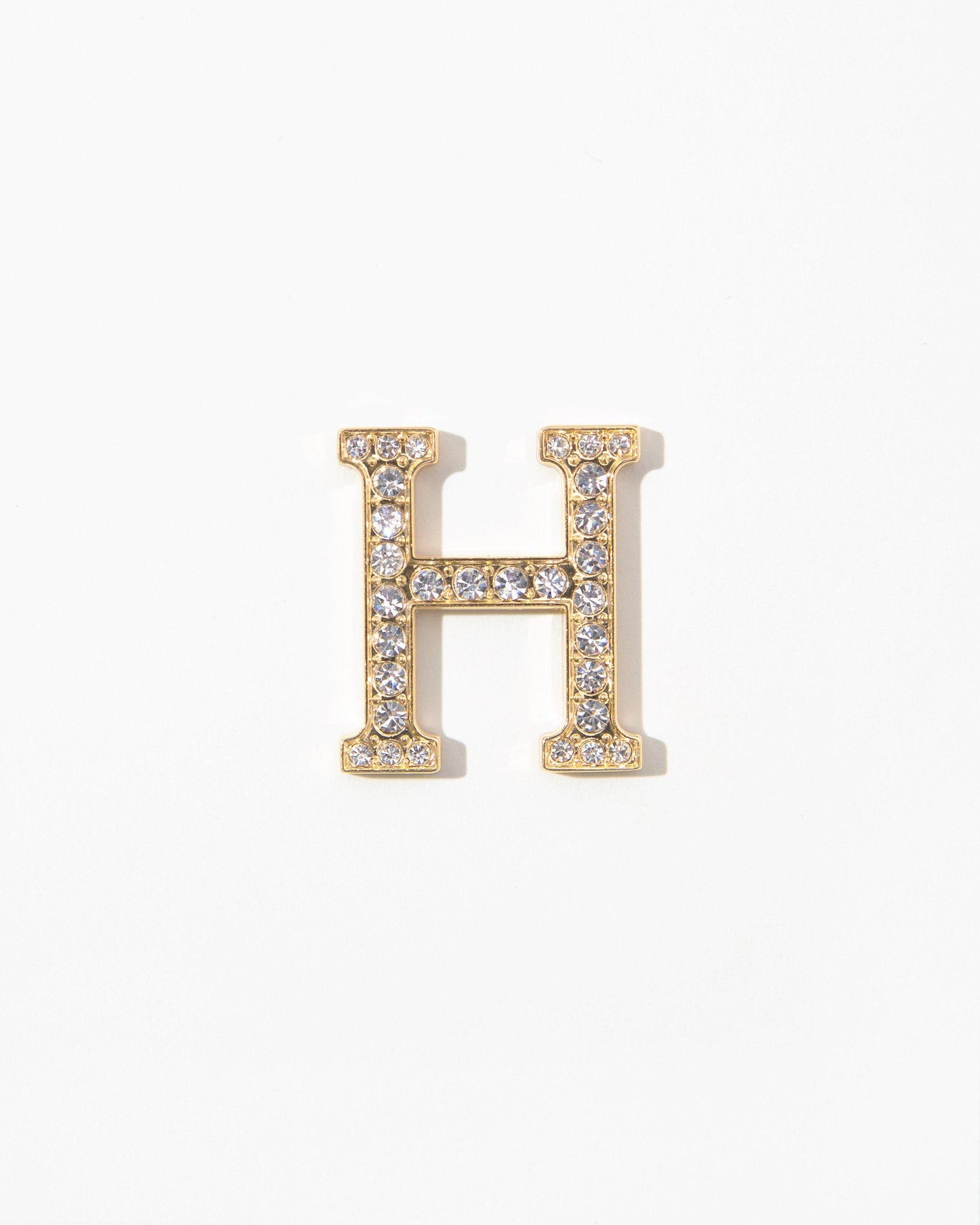 Tech Accessories - Crystal Embellished Metal Alphabet Sticker