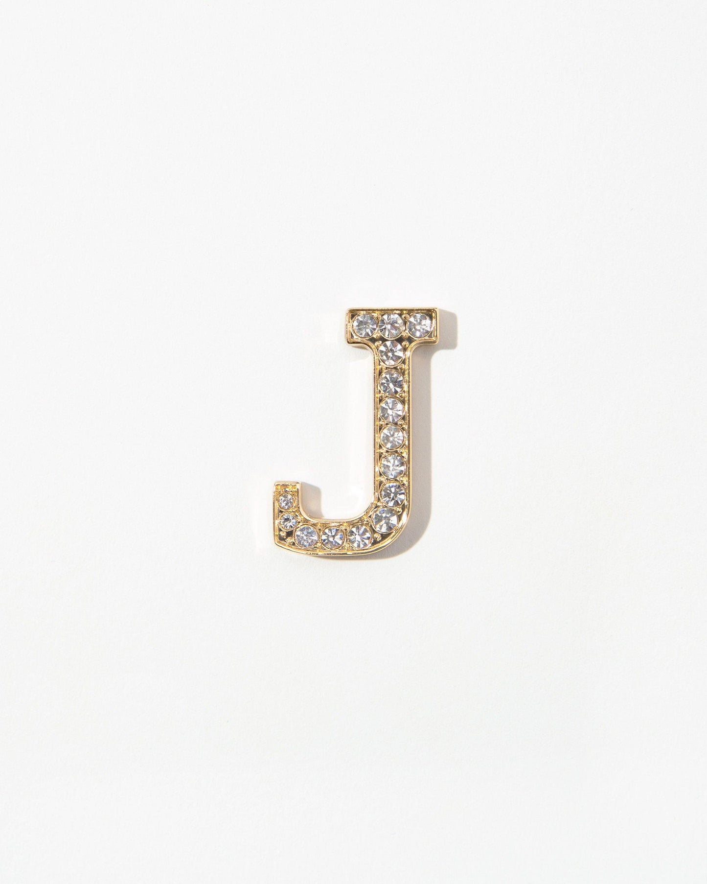 Tech Accessories - Crystal Embellished Metal Alphabet Sticker