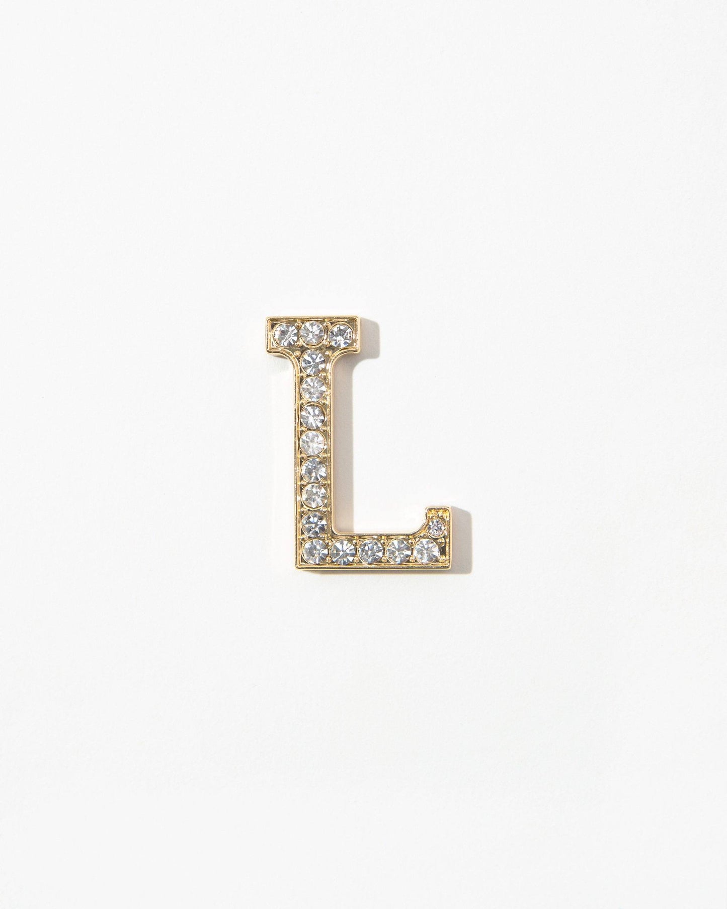 Tech Accessories - Crystal Embellished Metal Alphabet Sticker