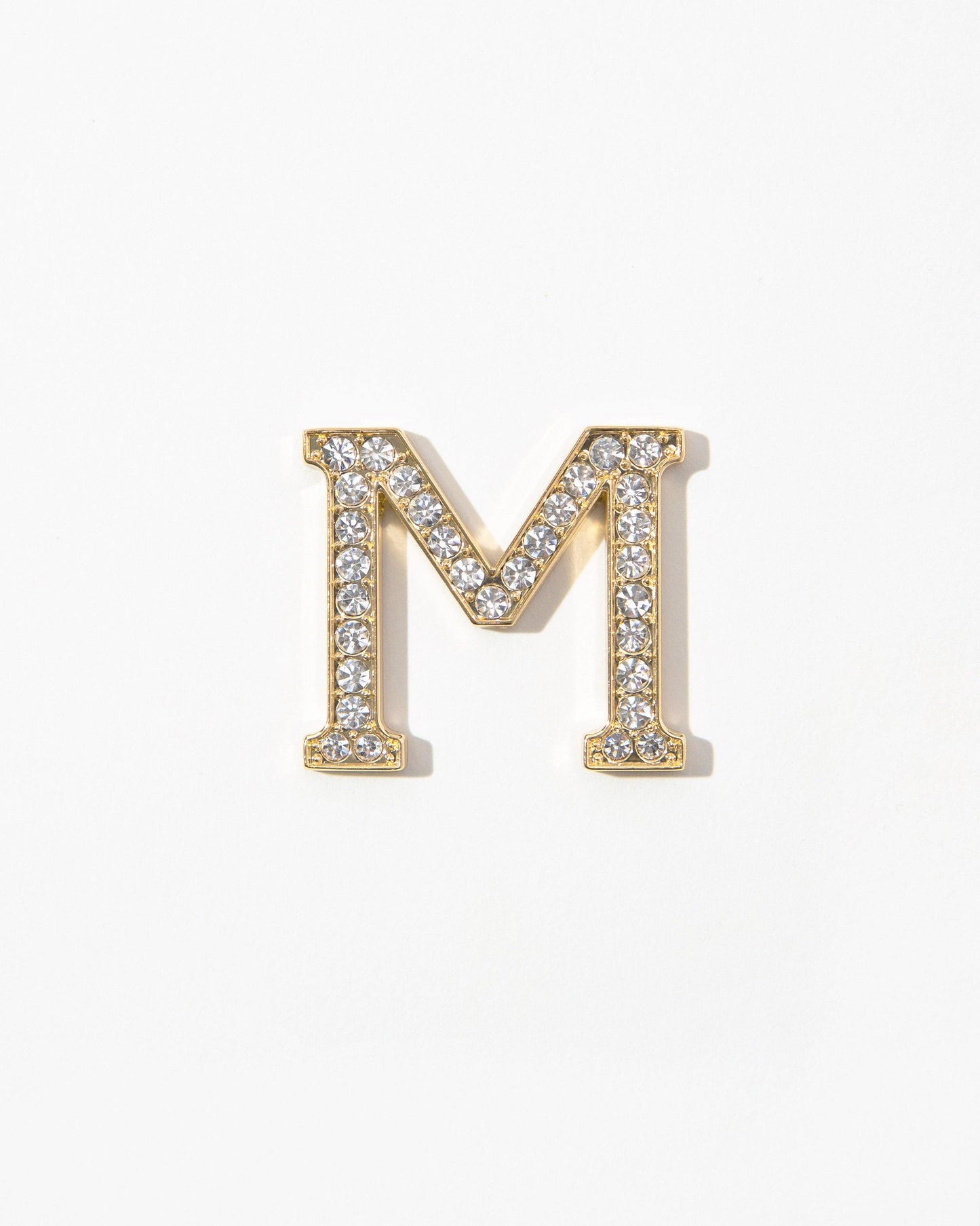 Tech Accessories - Crystal Embellished Metal Alphabet Sticker