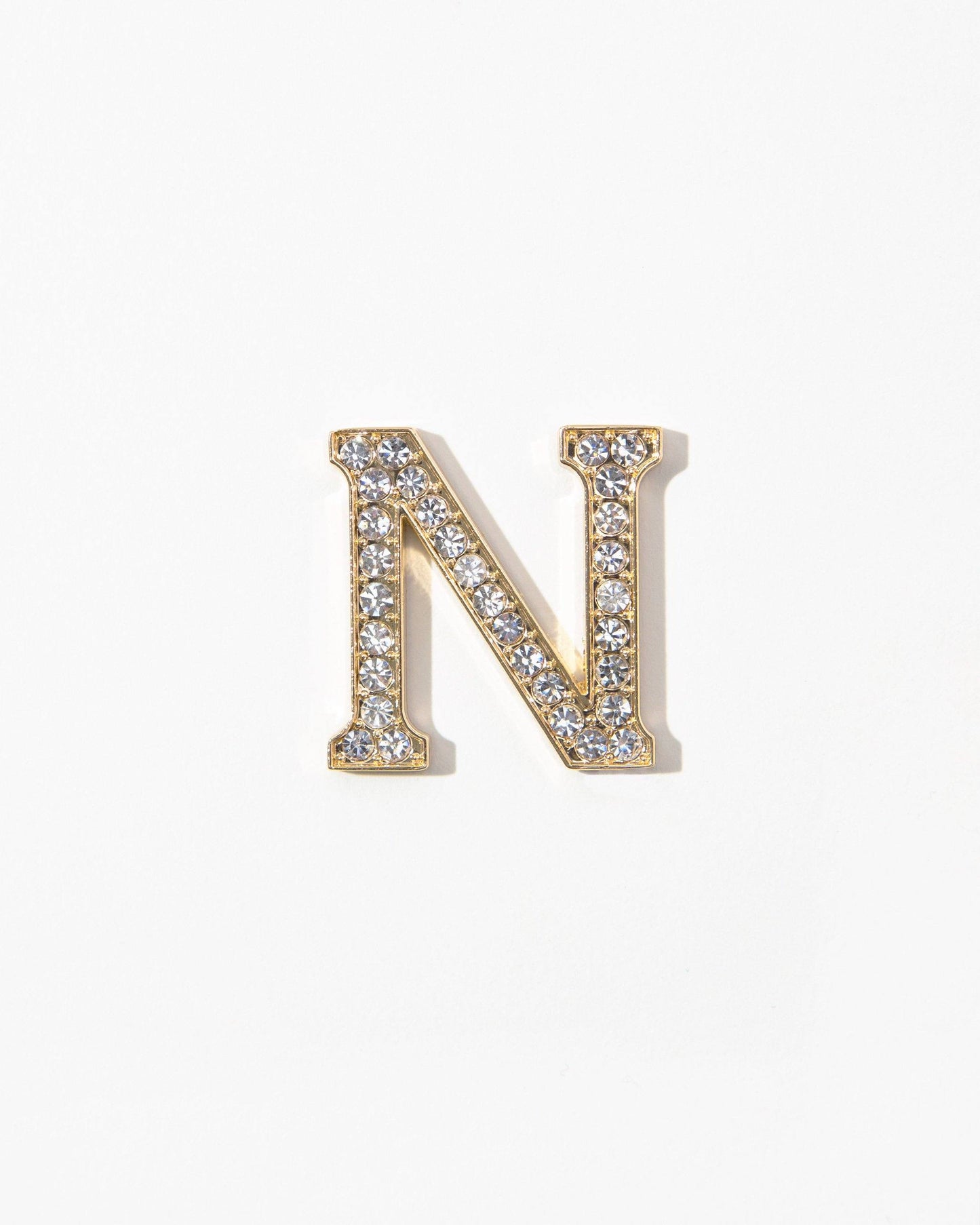 Tech Accessories - Crystal Embellished Metal Alphabet Sticker