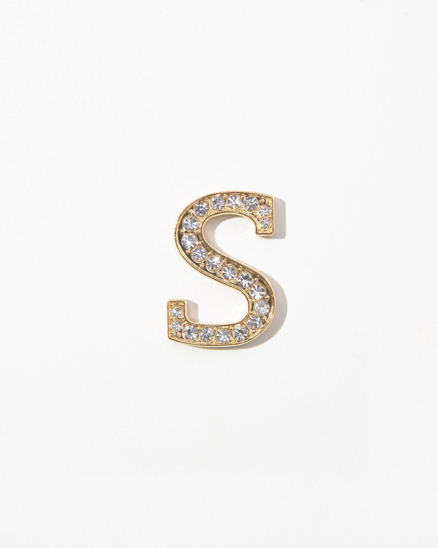 Tech Accessories - Crystal Embellished Metal Alphabet Sticker