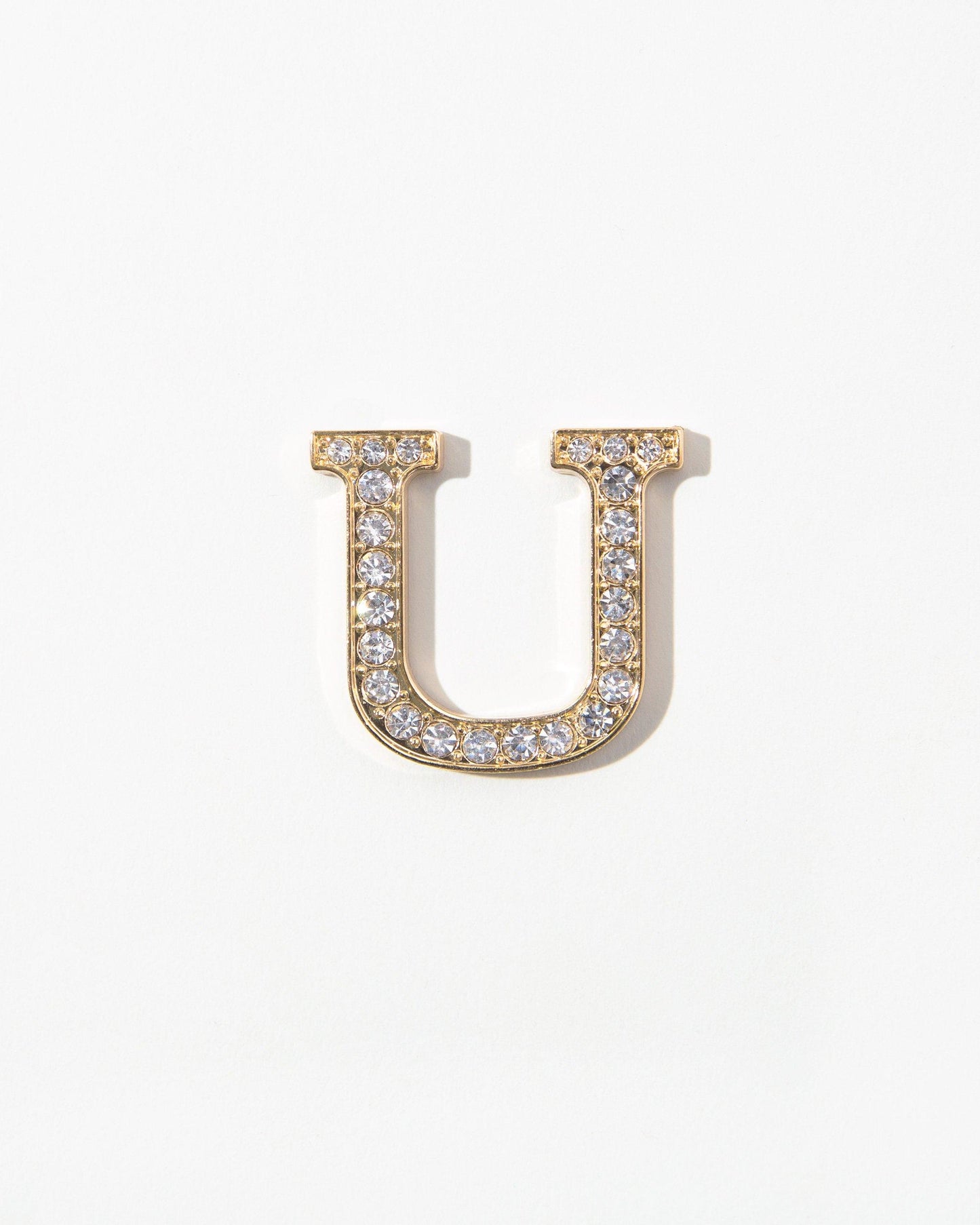 Tech Accessories - Crystal Embellished Metal Alphabet Sticker