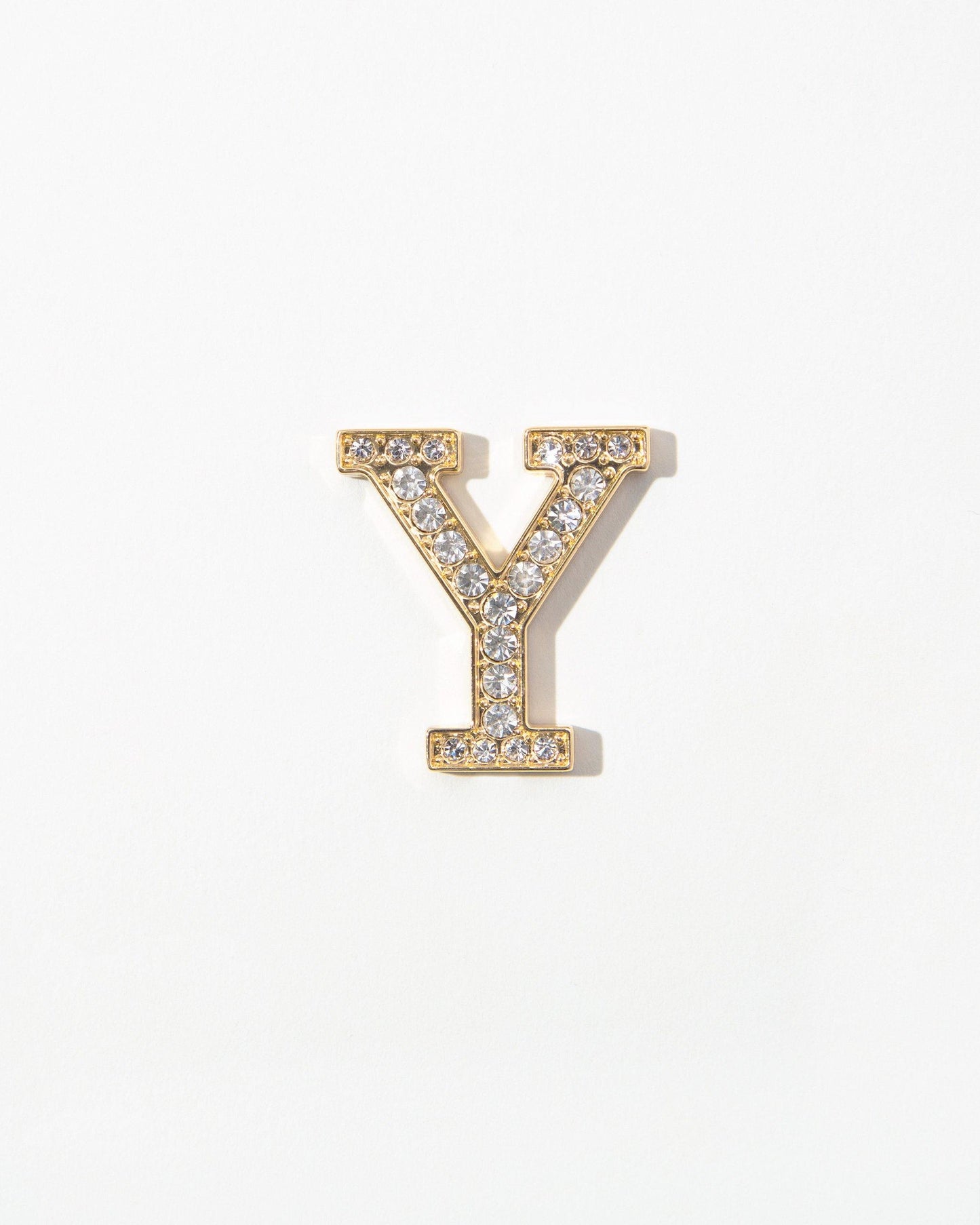 Tech Accessories - Crystal Embellished Metal Alphabet Sticker