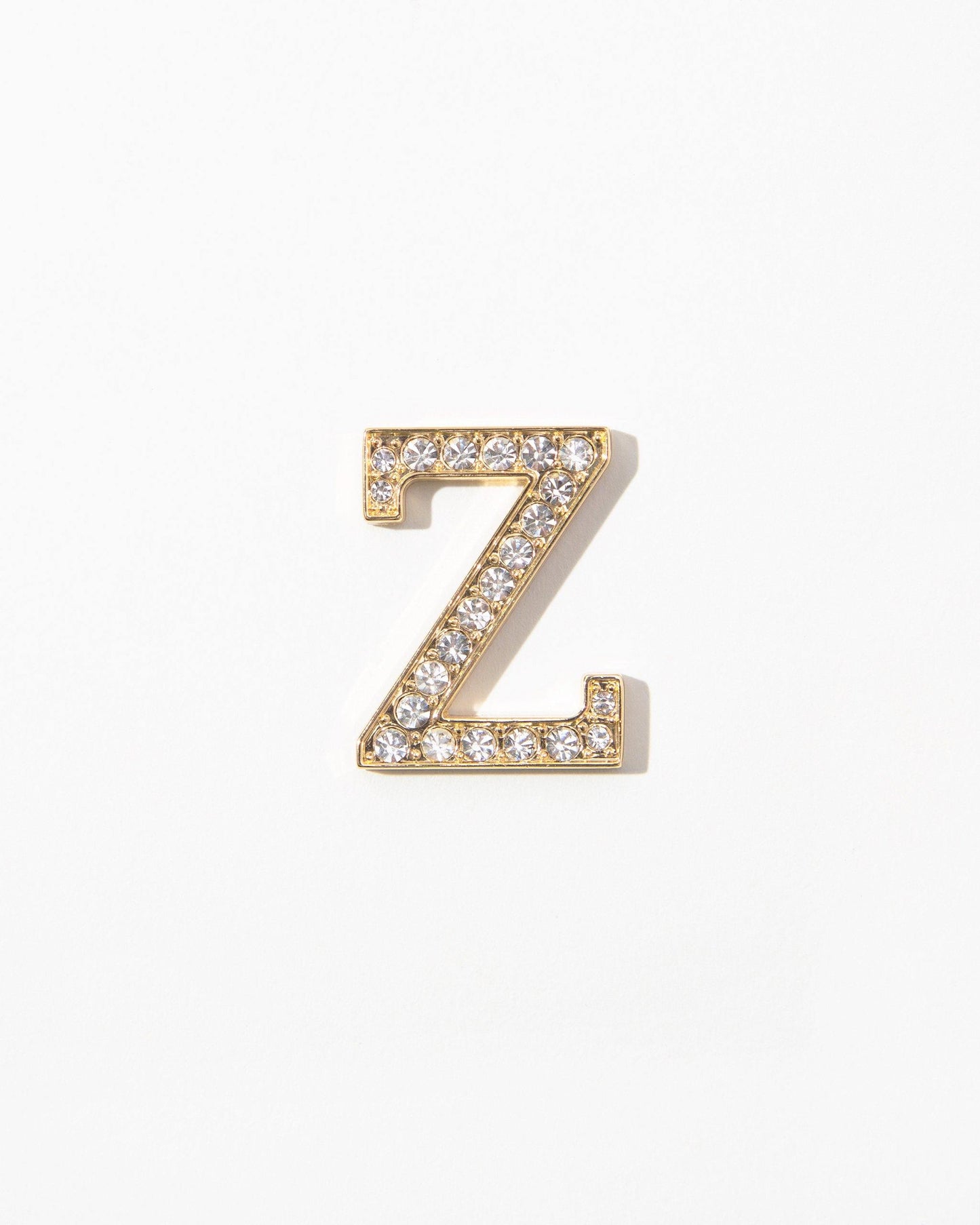 Tech Accessories - Crystal Embellished Metal Alphabet Sticker